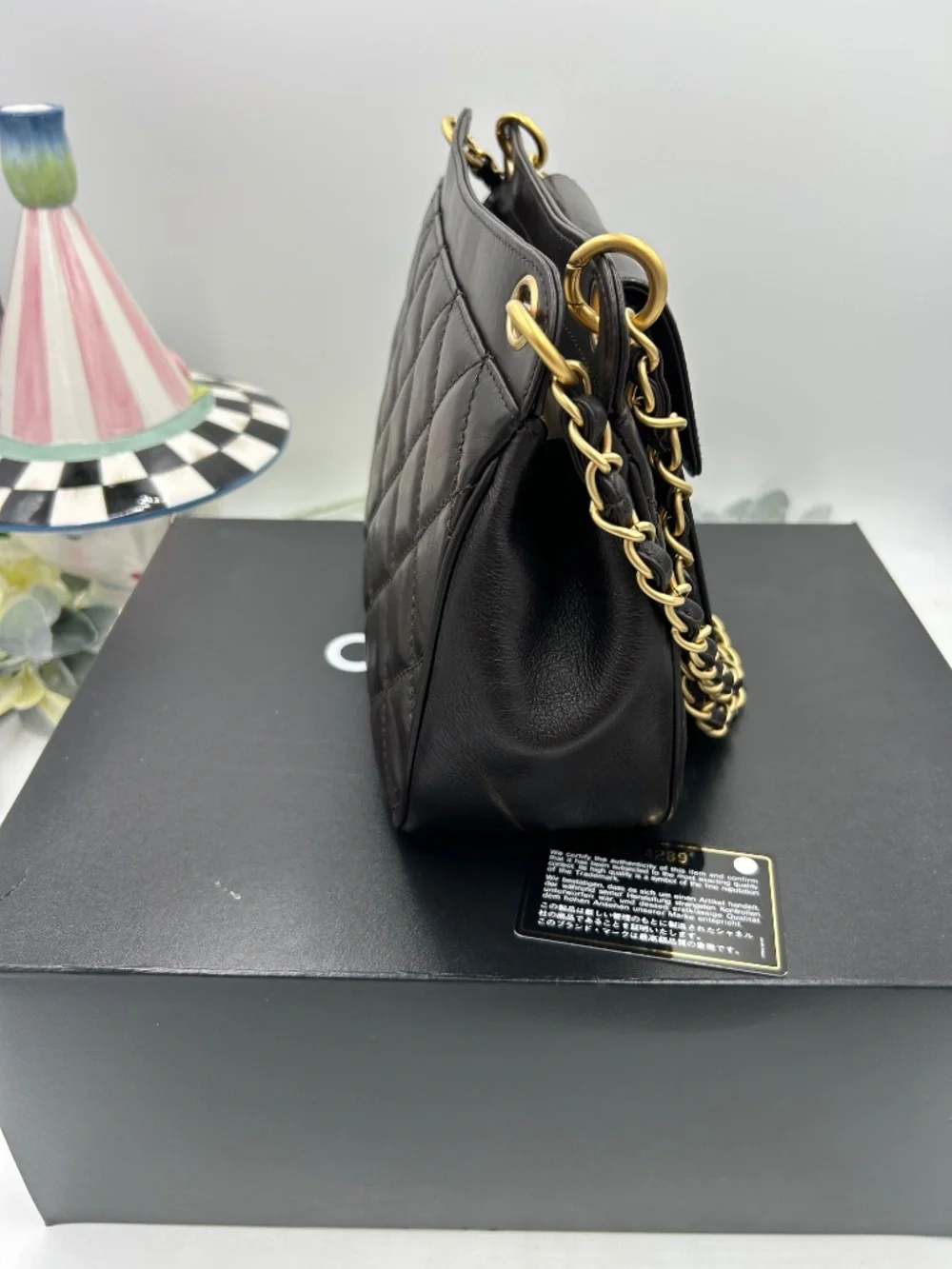 Chanel Cargo Pocket Quilted Shoulder Bag.
